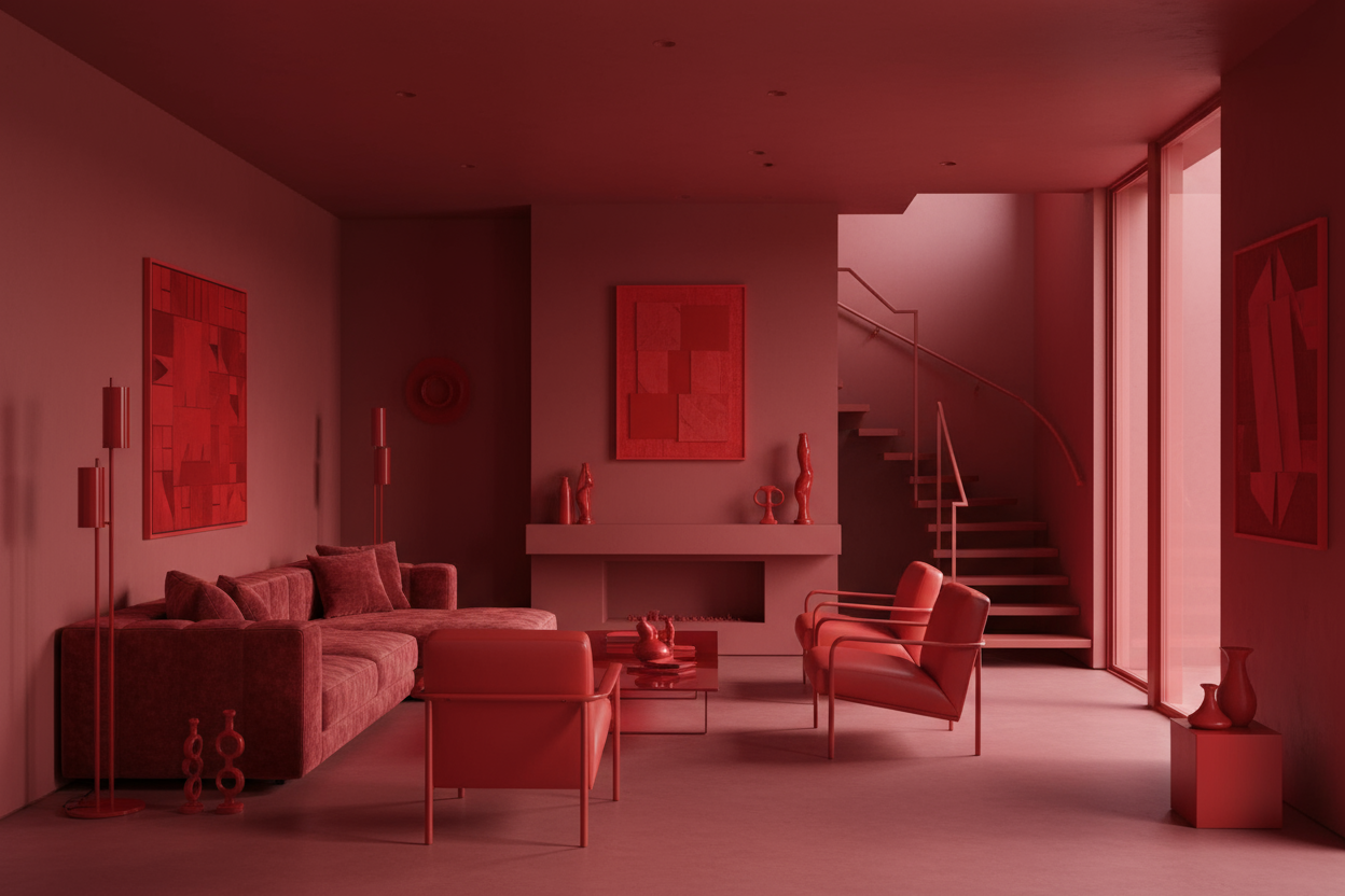 Modern home color drenching and picture frame www.shopmodernmemory.com