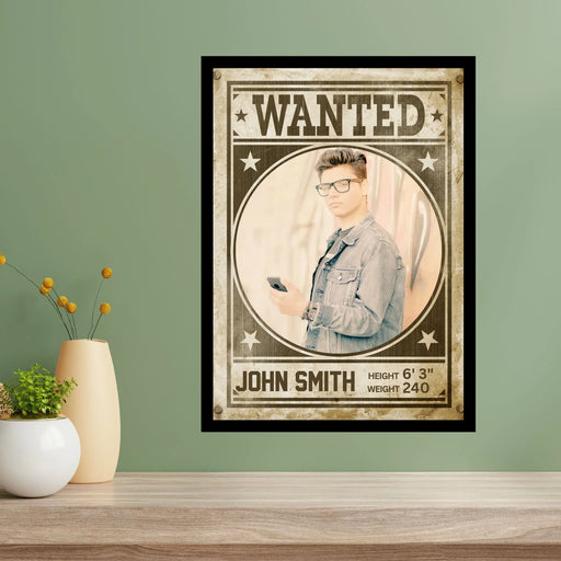 Wanted Poster Frame 20x30 - Custom Wanted Gift