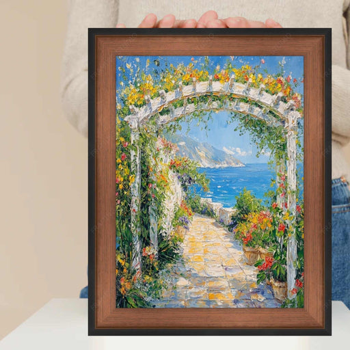 27x41 Frame Vintage Brushed Rust Copper Black Picture Frame