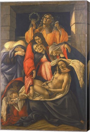 Lamentation Over the Dead Christ by Sandro Botticelli