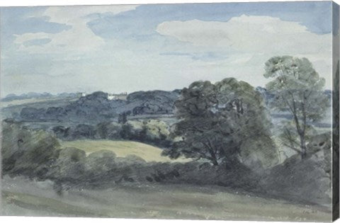Landscape with Buildings in the Distance by John Constable