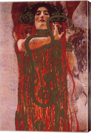 Hygieia, c.1901 (detail from Medicine) by Gustav Klimt