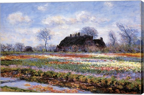 Tulip Fields at Sassenheim by Claude Monet