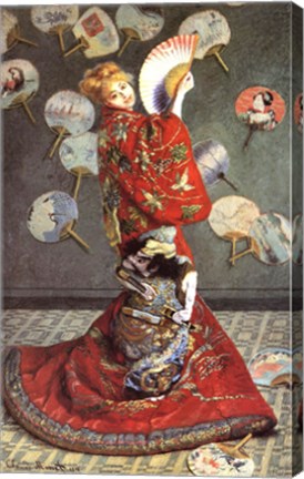 La Japonaise by Claude Monet