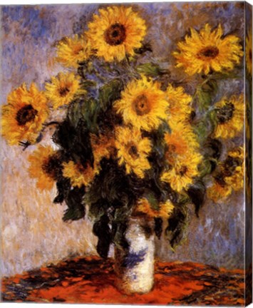 Sunflowers, c.1881 by Claude Monet