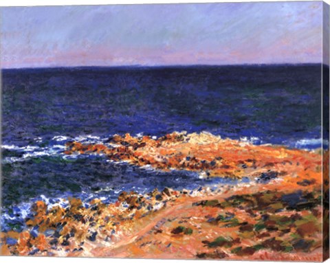 La Grande Bleue at Antibes by Claude Monet