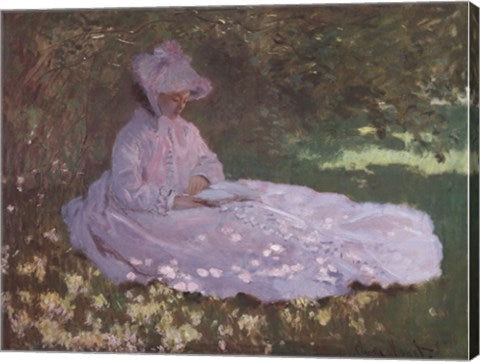 Springtime by Claude Monet