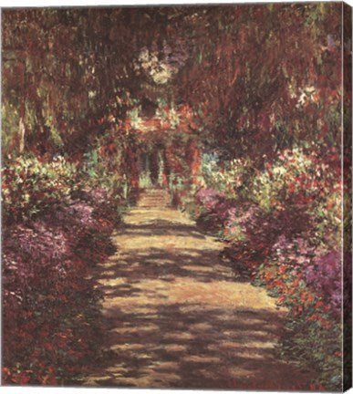 A Pathway in Monet's Garden at Giverny, c.1902 by Claude Monet