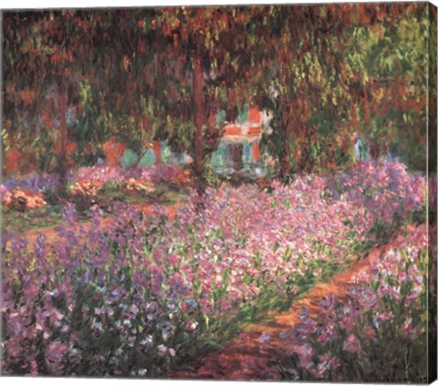 The Artist's Garden at Giverny, c.1900 (detail) by Claude Monet
