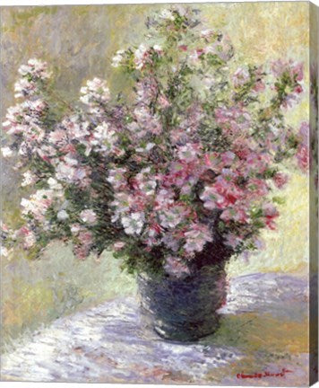 Vase of Flowers by Claude Monet