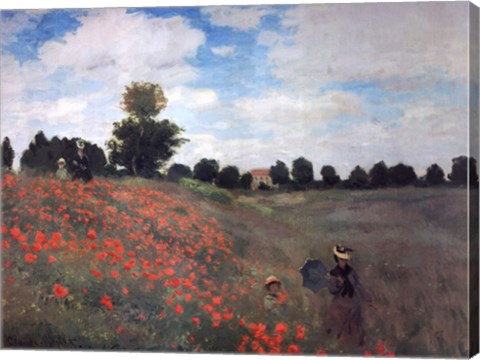 Les Coquelicots by Claude Monet