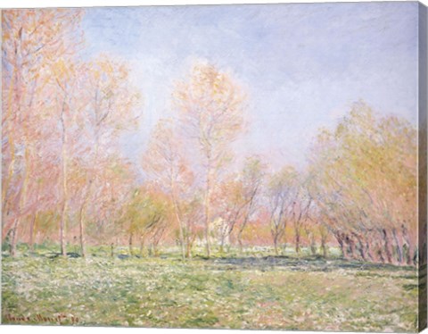 Spring in Giverny by Claude Monet