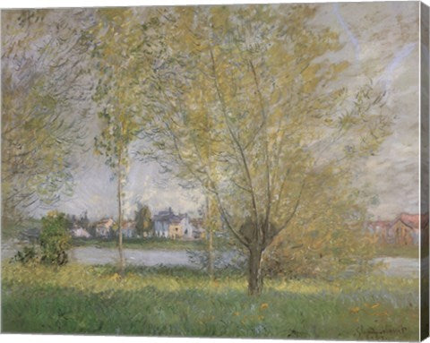Willows of Vetheuil by Claude Monet