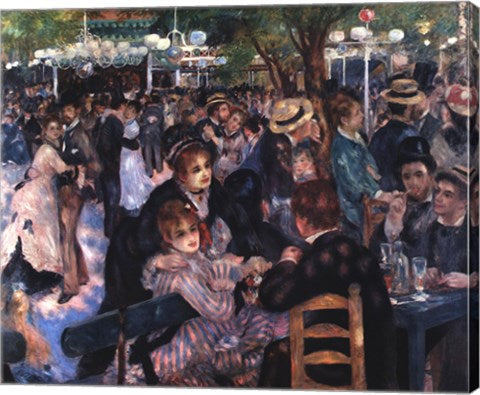 Le Moulin de la Galette a Montmartre by Pierre-Auguste Renoir