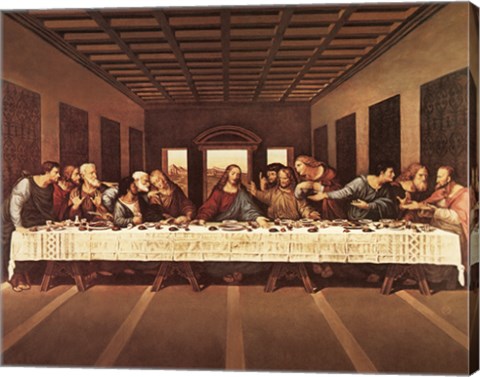Last Supper by Leonardo Da Vinci