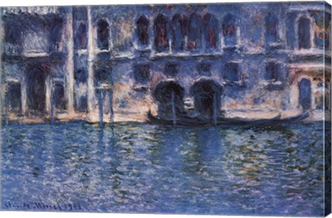 Venice Palazza Da Mula by Claude Monet