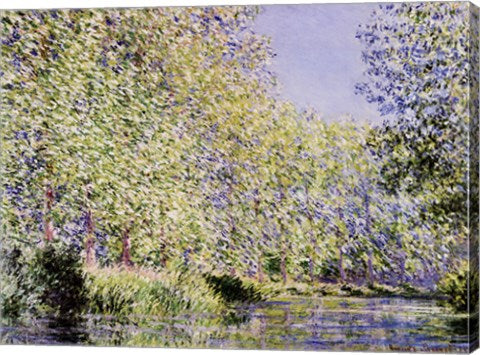 The Epte River near Giverny by Claude Monet