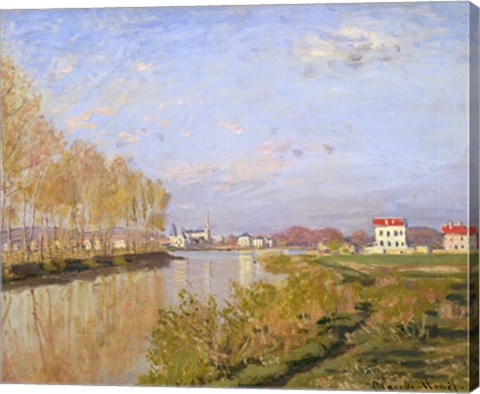 The Seine at Argenteuil, 1873 by Claude Monet