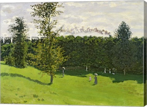 The Train in the Country, c.1870-71 by Claude Monet