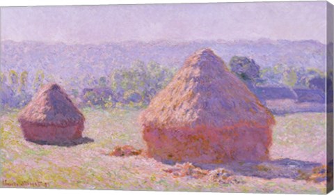 The Haystacks, or The End of the Summer, at Giverny, 1891 by Claude Monet