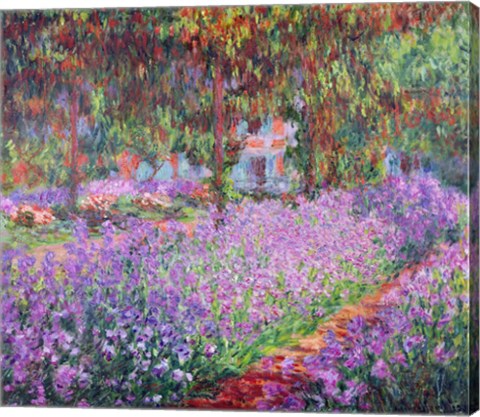 The Artist's Garden at Giverny, 1900 by Claude Monet