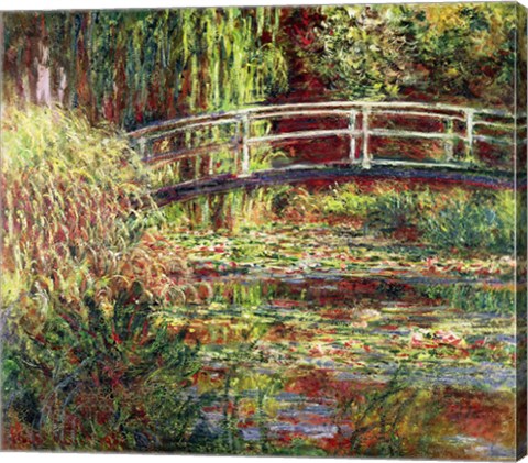 Waterlily Pond: Pink Harmony, 1900 by Claude Monet