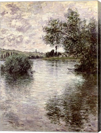 The Seine at Vetheuil, 1879 by Claude Monet