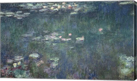 Waterlilies: Green Reflections, 1914-18 by Claude Monet