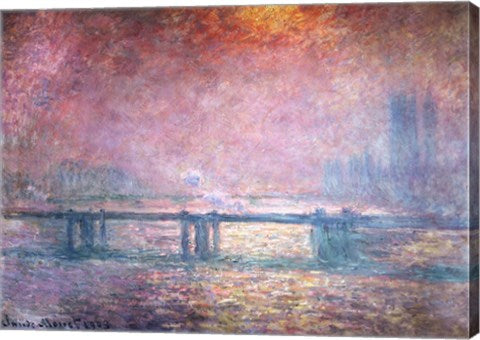 The Thames at Charing Cross, 1903 by Claude Monet