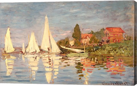 Regatta at Argenteuil, c.1872 by Claude Monet