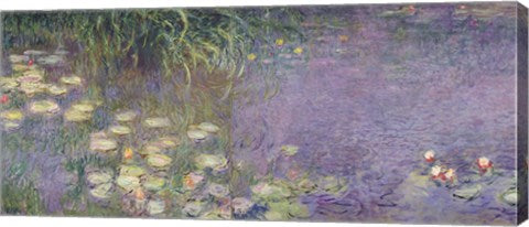Waterlilies: Morning, 1914-18 (left section) by Claude Monet