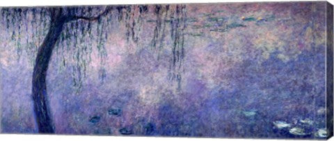 Waterlilies: Two Weeping Willows, left section, 1914-18 by Claude Monet