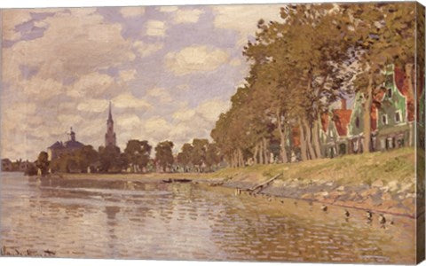 Zaandam (Holland) 1871 by Claude Monet