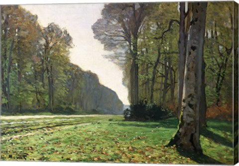 The Road to Bas-Breau, Fontainebleau (Le Pave de Chailly), c.1865 by Claude Monet