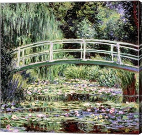 White Waterlilies, 1899 by Claude Monet