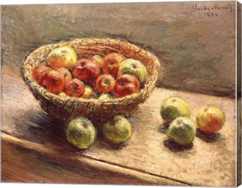 A Bowl of Apples, 1880 by Claude Monet