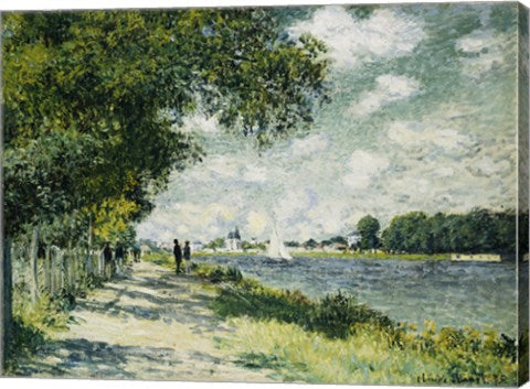 The Seine at Argenteuil, 1875 by Claude Monet