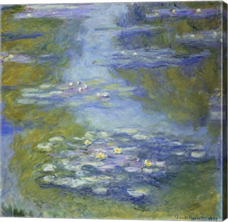 Waterlilies, 1907 detail by Claude Monet