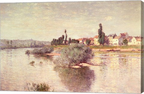 The Seine at Lavacourt, 1880 by Claude Monet