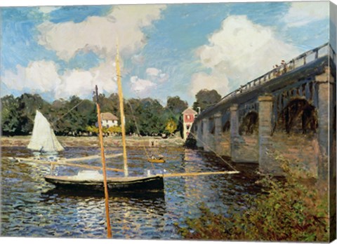 The Seine at Argenteuil by Claude Monet