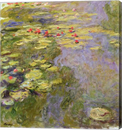 The Waterlily Pond, 1917-19 by Claude Monet