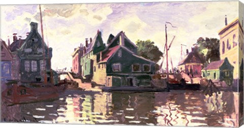 Zaandam by Claude Monet
