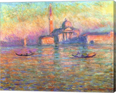 San Giorgio Maggiore, Venice, 1908 by Claude Monet