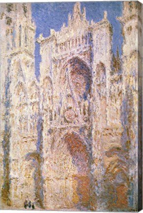 Rouen Cathedral, West Facade, Sunlight, 1894 by Claude Monet
