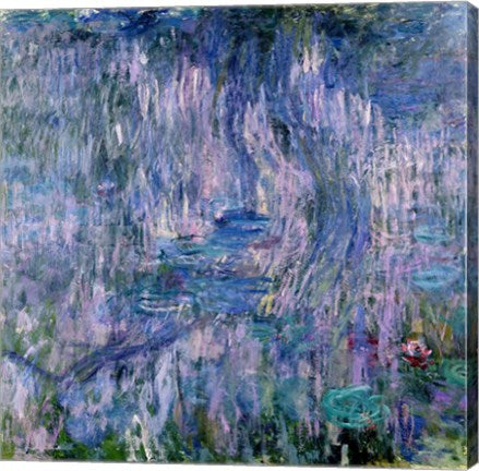 Waterlilies and Reflections of a Willow Tree by Claude Monet