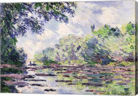 The Seine at Giverny, 1885 by Claude Monet
