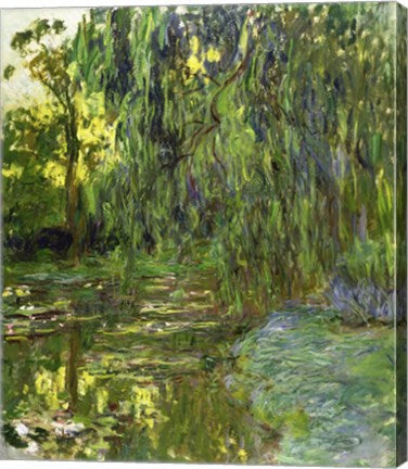 Weeping Willows, The Waterlily Pond at Giverny, c.1918 by Claude Monet