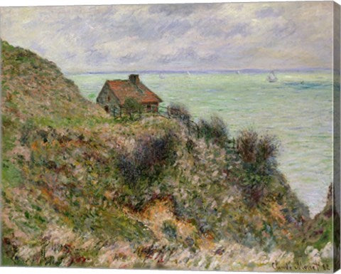 The Customs Officers' Hut at Pourville, 1882 by Claude Monet