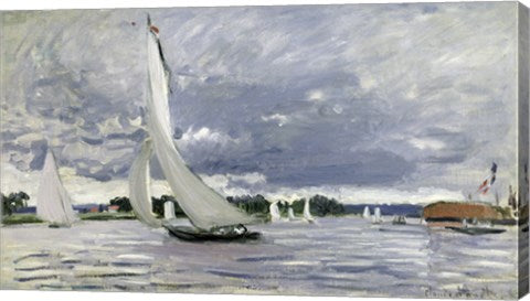 Regatta at Argenteuil, 1872 by Claude Monet