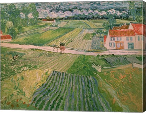 Landscape at Auvers after the Rain, 1890 by Vincent Van Gogh